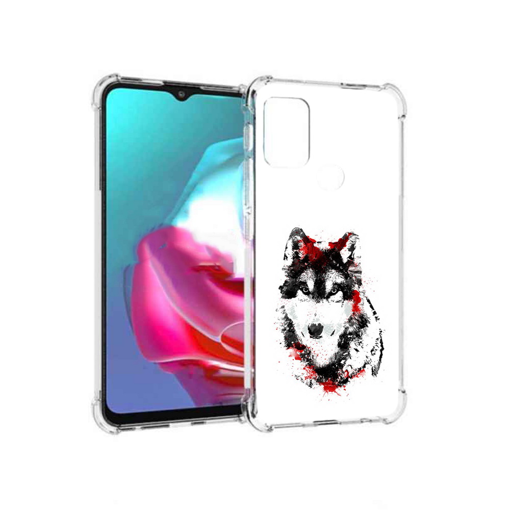 

Чехол MyPads Tocco для Motorola Moto G кровавый волк (PT227061.346.416), Прозрачный, Tocco