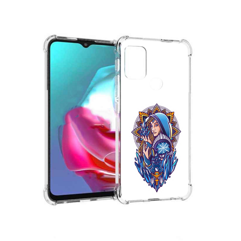

Чехол MyPads Tocco для Motorola Moto G кристал мейден дота 2 (PT227061.346.415), Прозрачный, Tocco