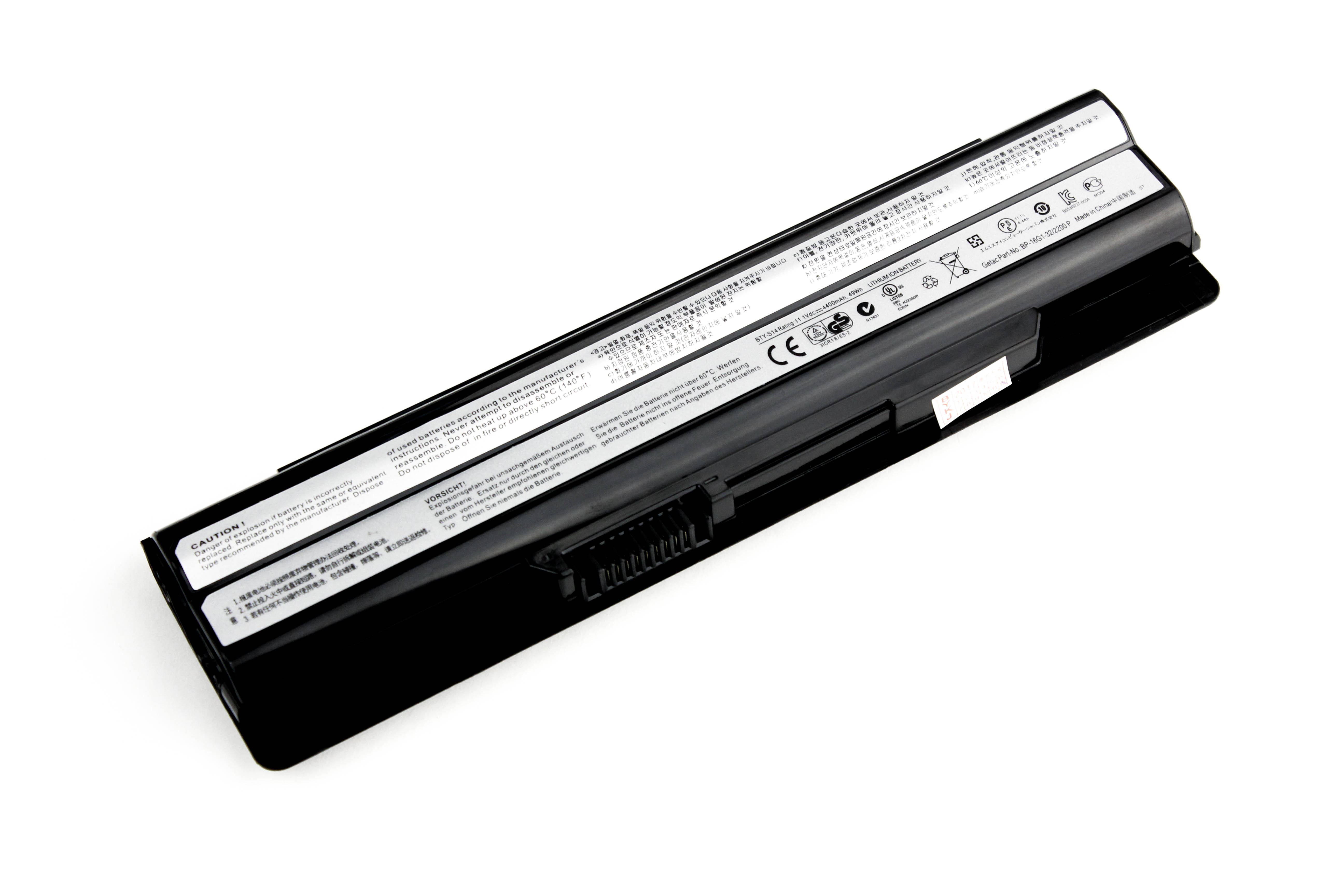 

Аккумулятор для ноутбука MSI CX650 FR400 FR600 FR700 (11.1V 4400mAh) BTY-S15