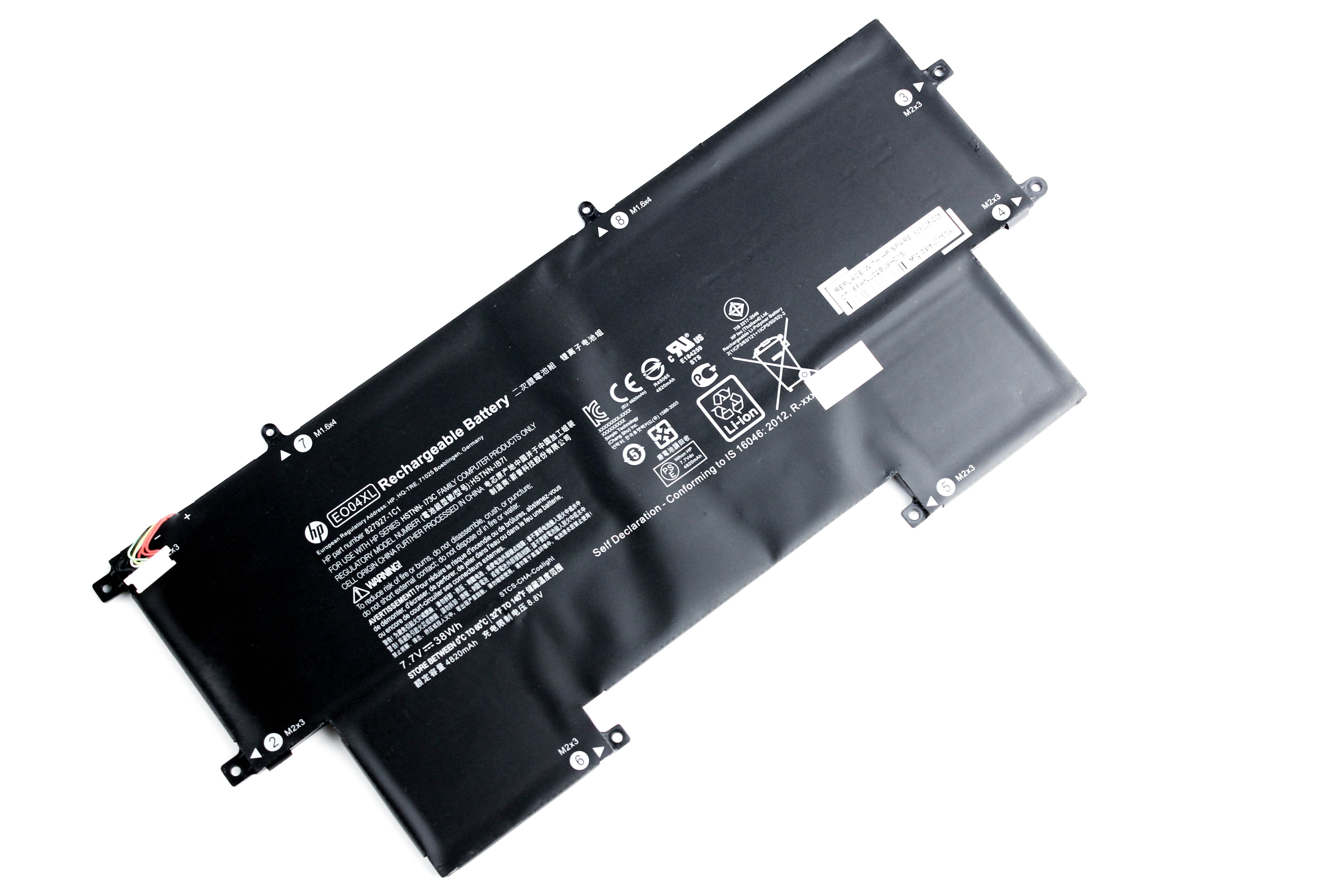 

Аккумулятор для ноутбука HP Folio G1 ORG (7.7V 4820mAh) 827927-1C1 828226-005 EO04XL