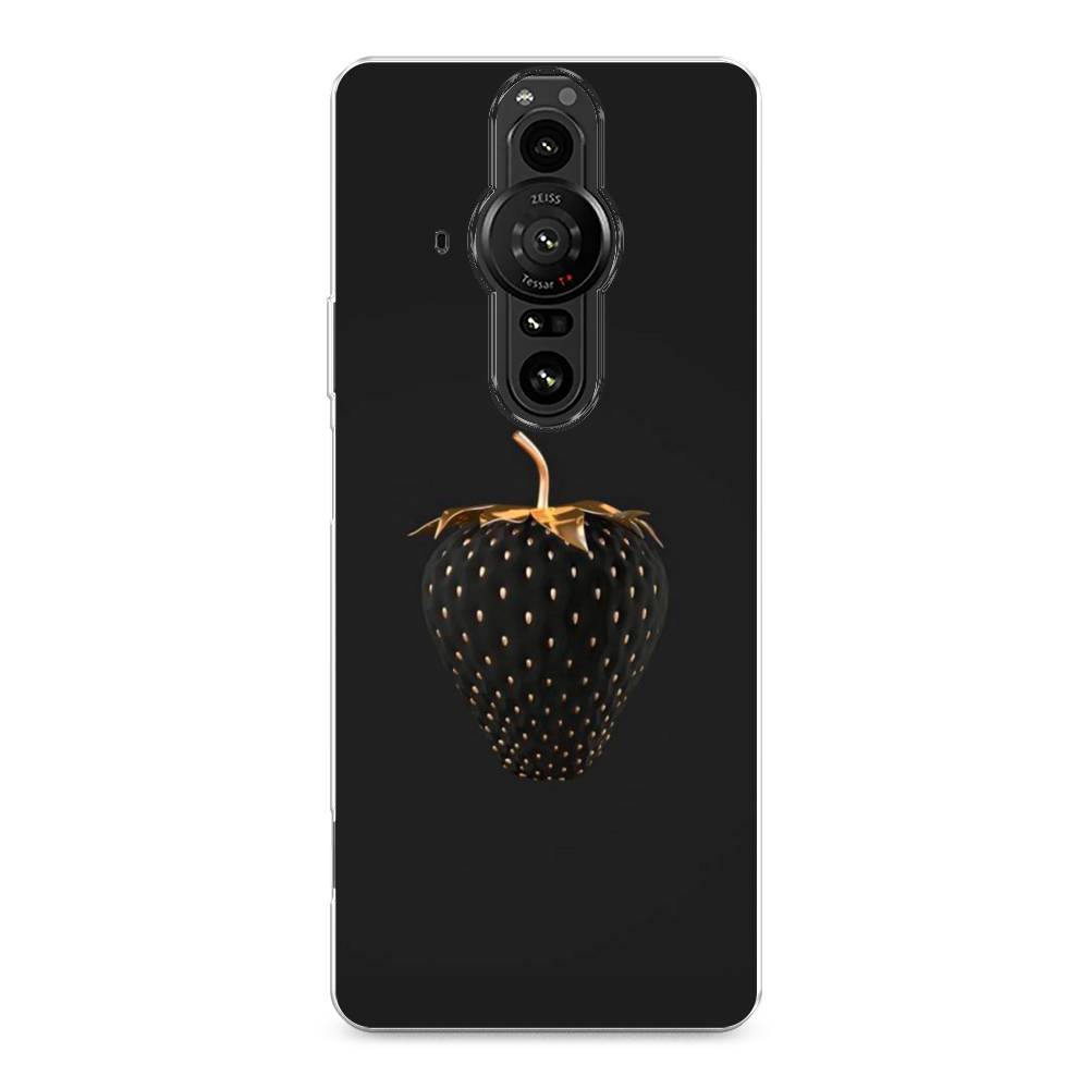 

Чехол Awog на Sony Xperia Pro-I "Черно-золотая клубника", Разноцветный, 55050-10