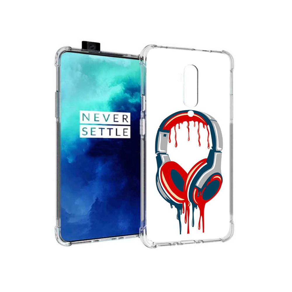 

Чехол MyPads Tocco для OnePlus 7T Pro не делай громко (PT139735.142.517), Прозрачный, Tocco