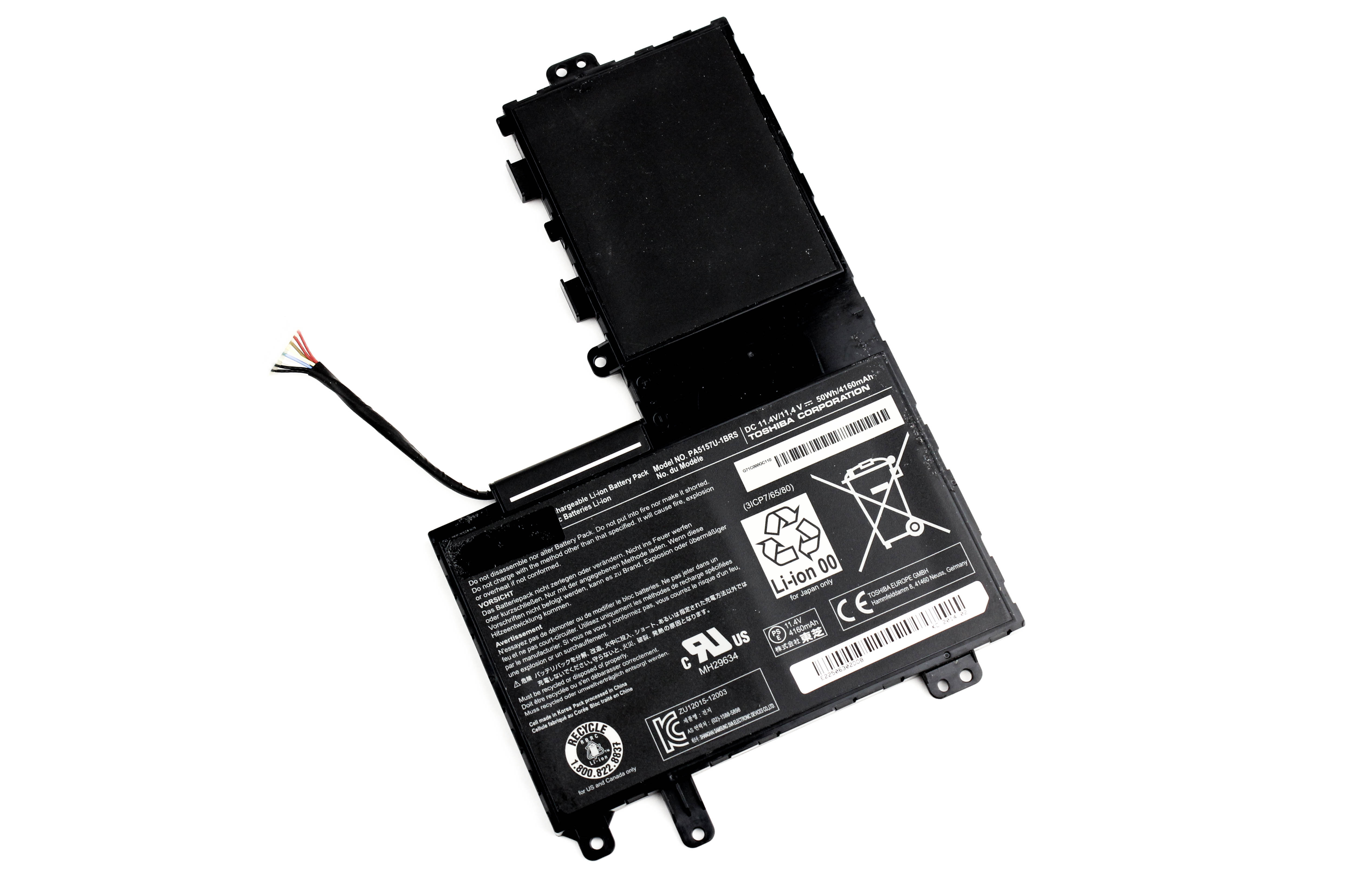 

Аккумулятор для ноутбука Toshiba U940 M50 ORG (11.4V 4160mAh) PA5157U-1BRS