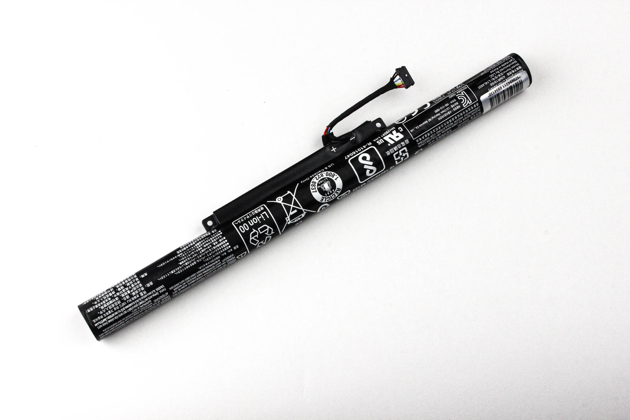

Аккумулятор для ноутбука Lenovo 500-15AC ORG (14.4V 2200mAh) L14L4A01 L14S4A01