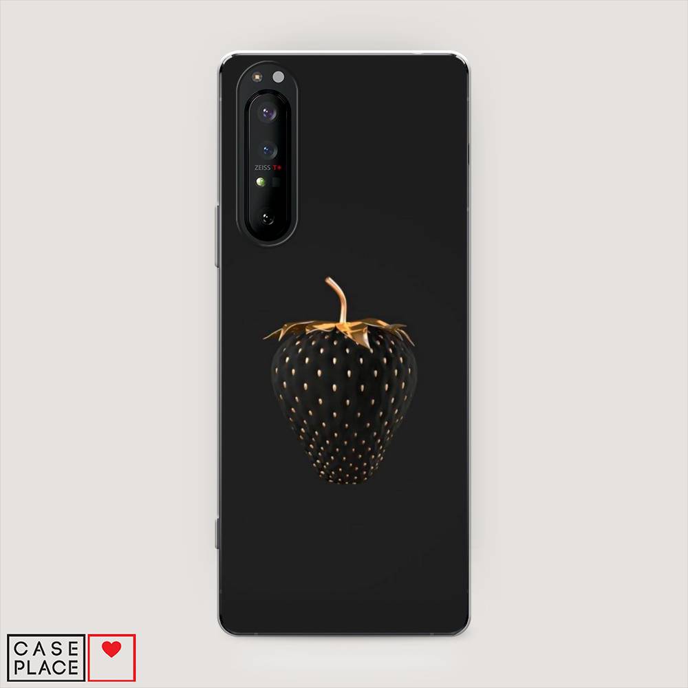 

Чехол Awog на Sony Xperia 1 II "Черно-золотая клубника", Разноцветный, 54550-10