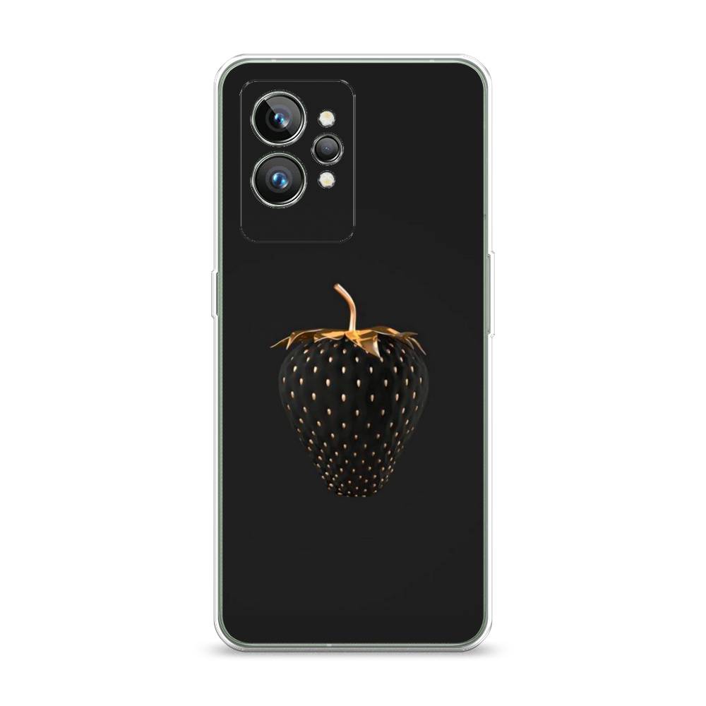 

Чехол Awog на Realme GT 2 Pro "Черно-золотая клубника", Разноцветный, 258650-10