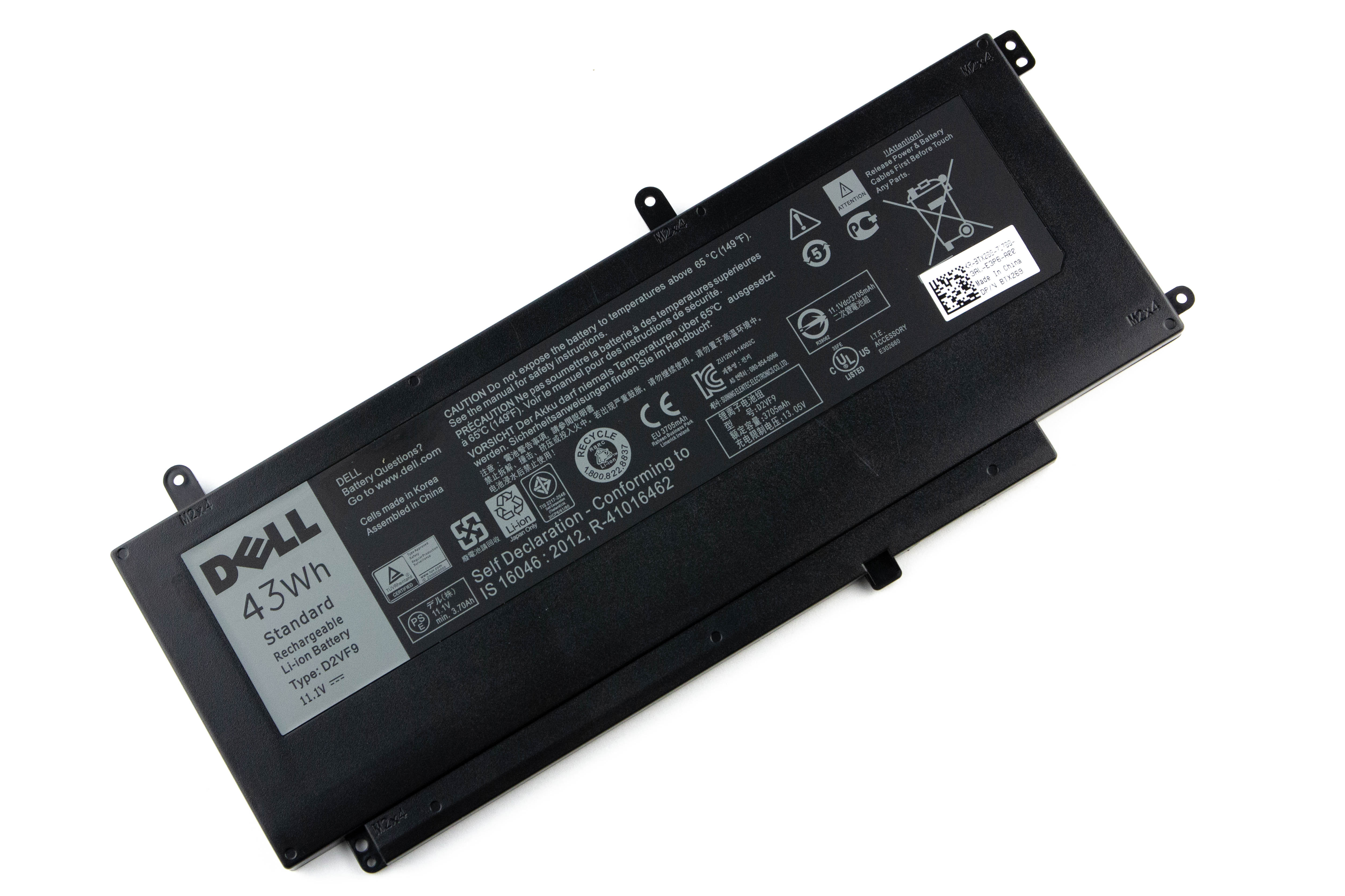 

Аккумулятор для ноутбука Dell 15-7547 ORG (11.1V 3840mAh) 0PXR51 0YGR2V D2VF9 PXR51