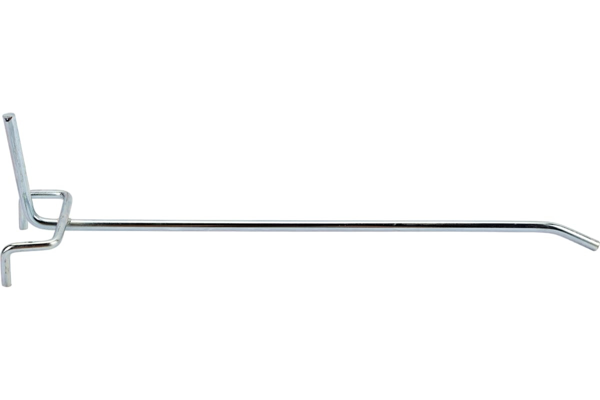Одинарный крючок на перфорацию ООО ТД Ижпромсервис длина 250 мм, диаметр 5 мм, шаг 50 мм,