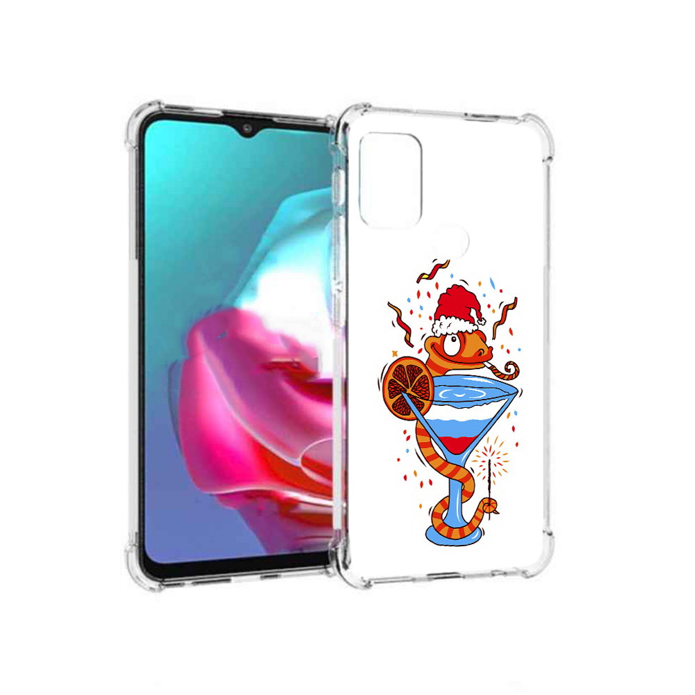 

Чехол MyPads Tocco для Motorola Moto G змейка (PT227061.346.364), Прозрачный, Tocco