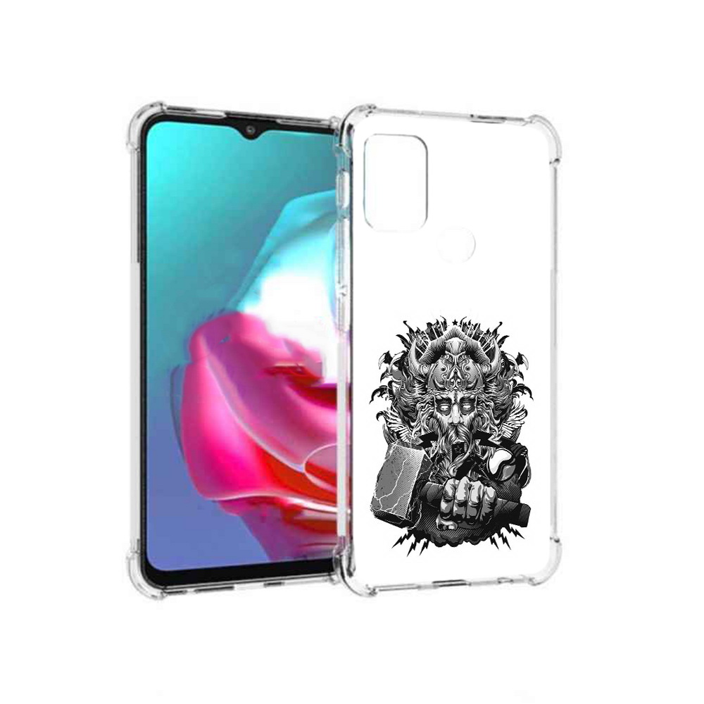 

Чехол MyPads Tocco для Motorola Moto G злой тор (PT227061.346.363), Прозрачный, Tocco