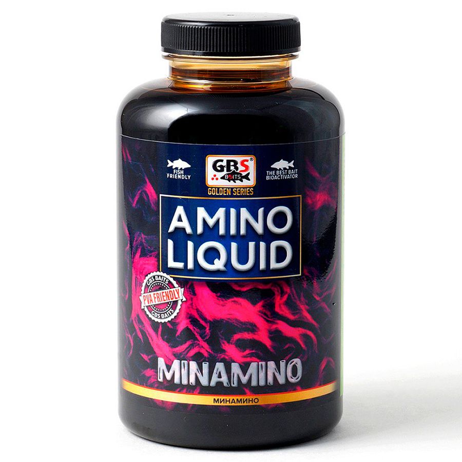 

Ароматизатор GBS BaITS Amino Liquid 500 мл Минамино, Разноцветный, Amino Liquid