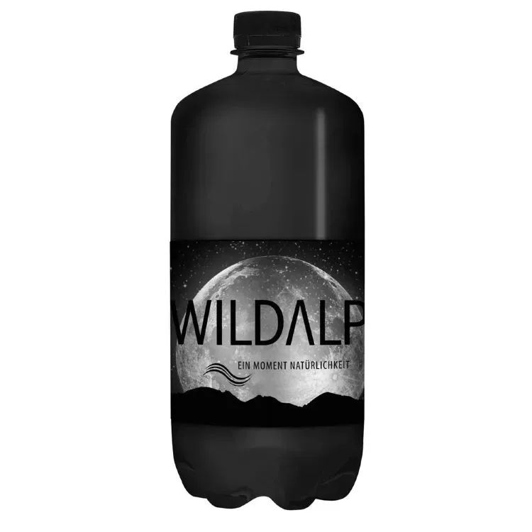 Вода негазированная WILDALP Full Moon пластик 1 л x 6 шт