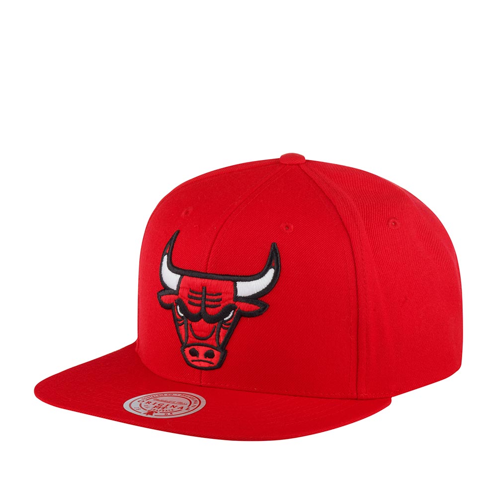 Бейсболка унисекс MITCHELL NESS 6HSSMM18842-CBURED1 Chicago Bulls NBA красная, one size