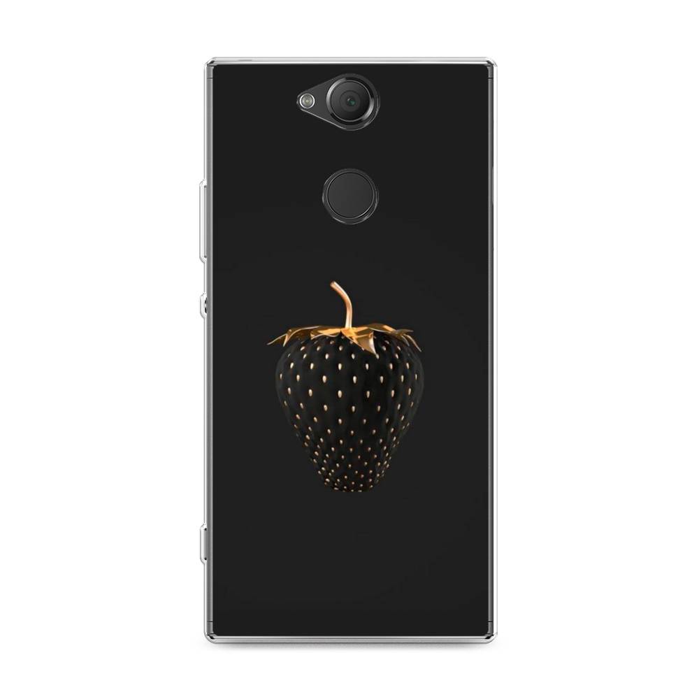 

Чехол Awog на Sony Xperia XA2 Plus "Черно-золотая клубника", Разноцветный, 53550-10