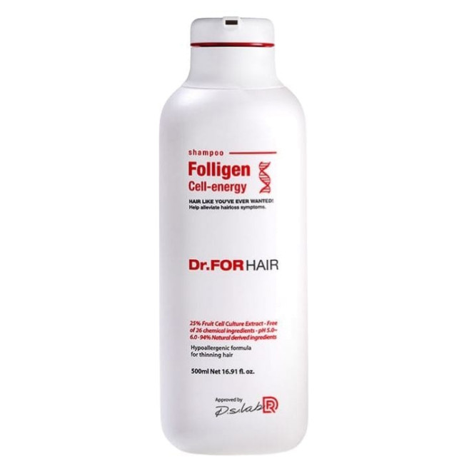 Энергетический шампунь Dr. ForHair Folligen Cell-Energy Shampoo, 500 мл