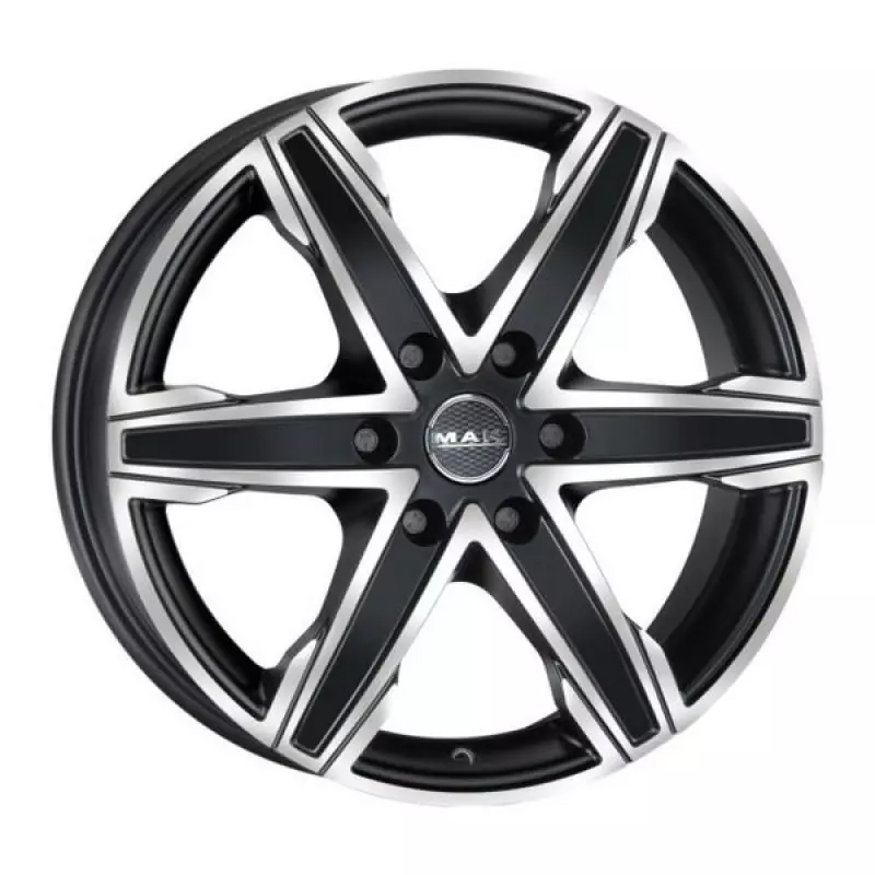 

Колесный диск Литой King 6 6,5 16 6 130 54 84,1 Ice Black MAK WHS503653 Black