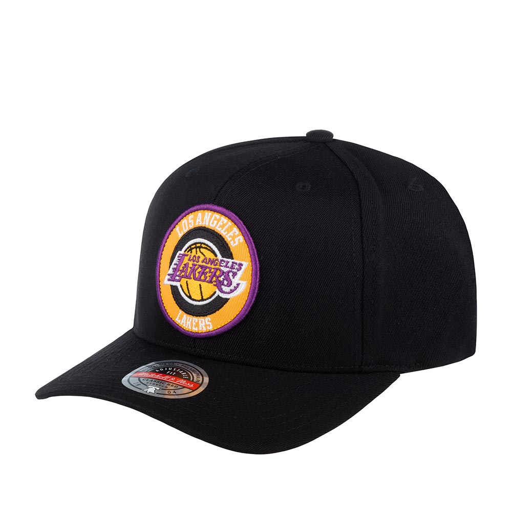 Бейсболка унисекс MITCHELL NESS 6HSSFH21HW007-LALBLCK Los Angeles Lakers NBA черная