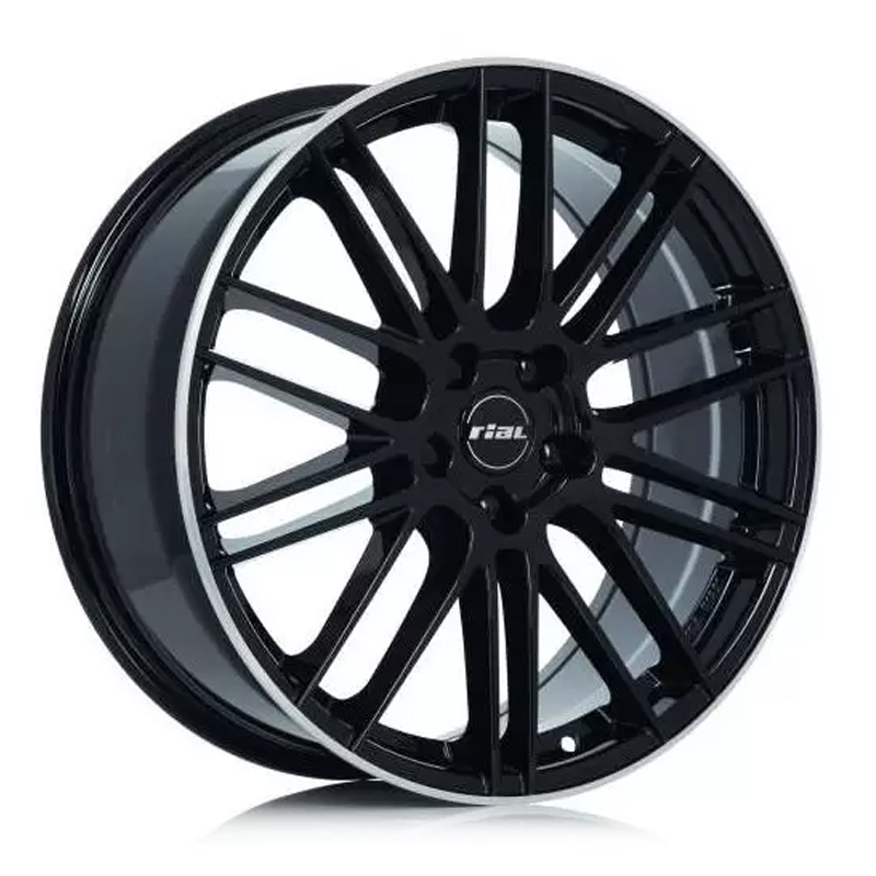 

Колесный диск RIAL, KiboX 9.5x21/5x112ET53 66.5 DiamantBlackFrontPolished, Черный