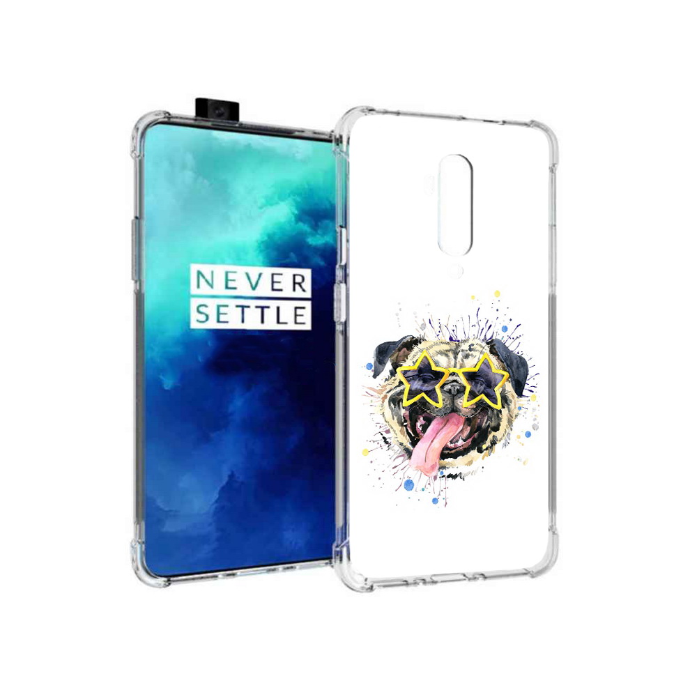 Чехол MyPads Tocco для OnePlus 7T Pro мопс боксер (PT139735.142.482)