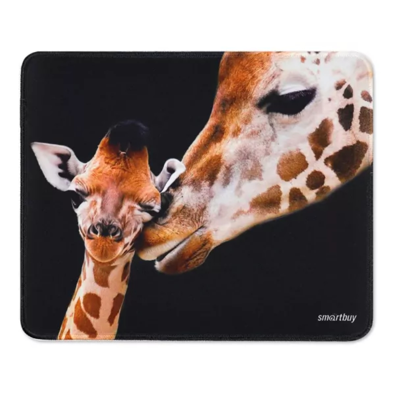 Коврик для мыши Smartbuy Giraffe S-size черный