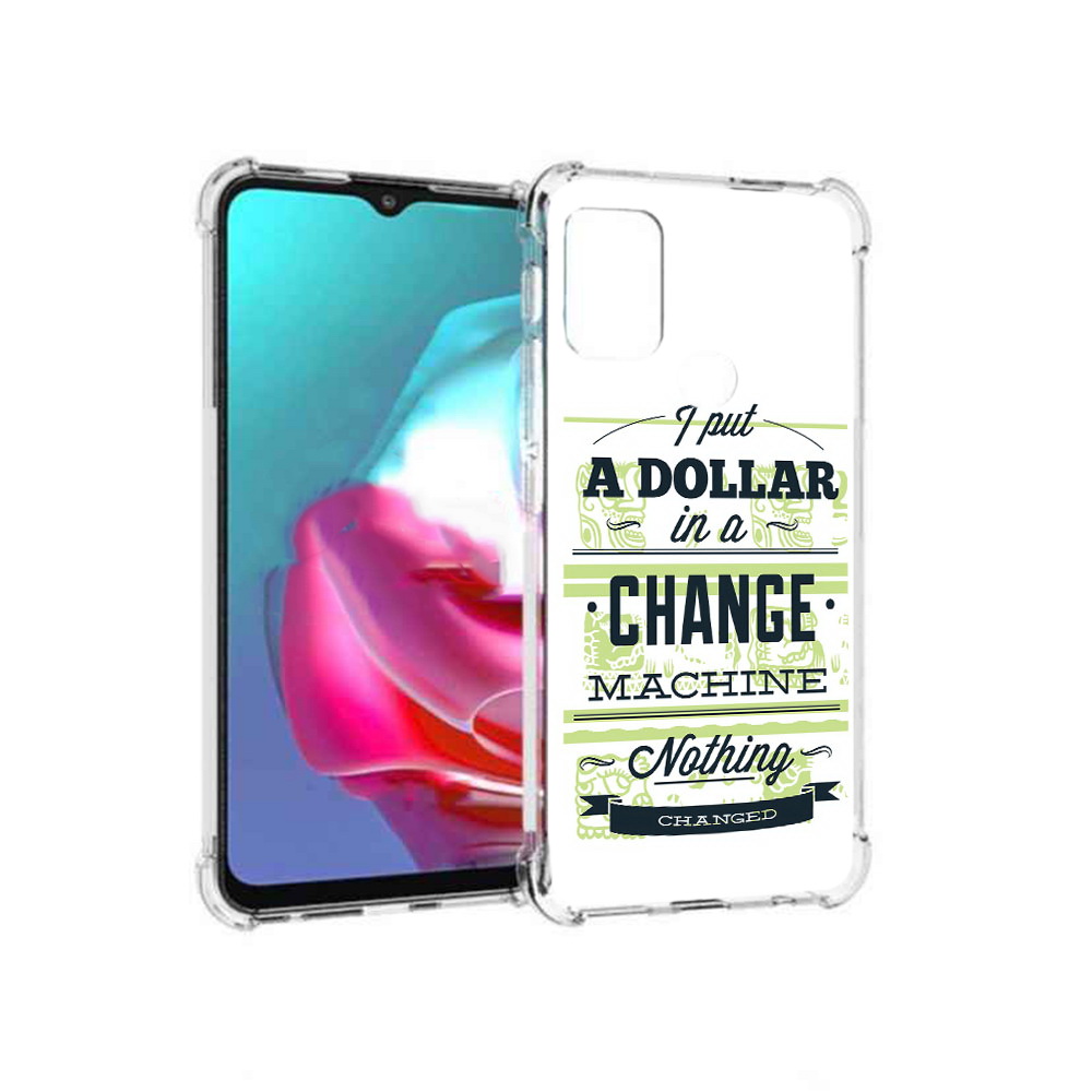 

Чехол MyPads Tocco для Motorola Moto G доллар надпись (PT227061.346.336), Прозрачный, Tocco