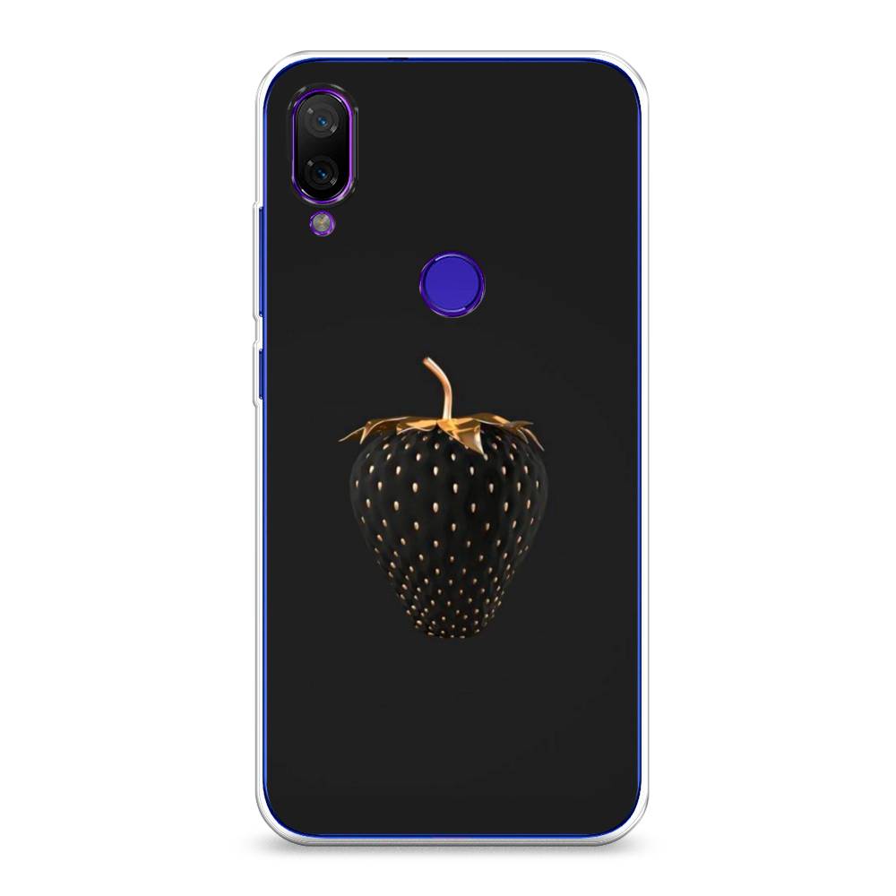 

Чехол Awog на Xiaomi Mi Play "Черно-золотая клубника", Разноцветный, 35350-10