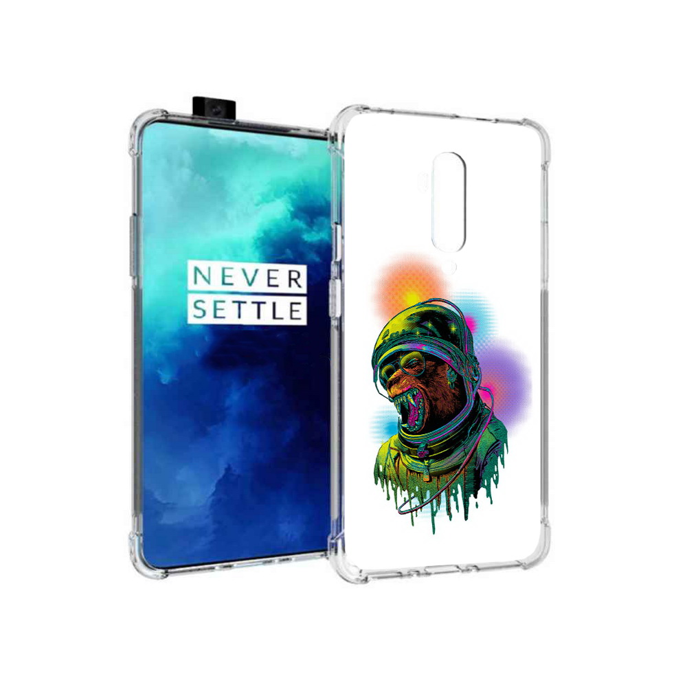 

Чехол MyPads Tocco для OnePlus 7T Pro медведь космонавт (PT139735.142.466), Прозрачный, Tocco