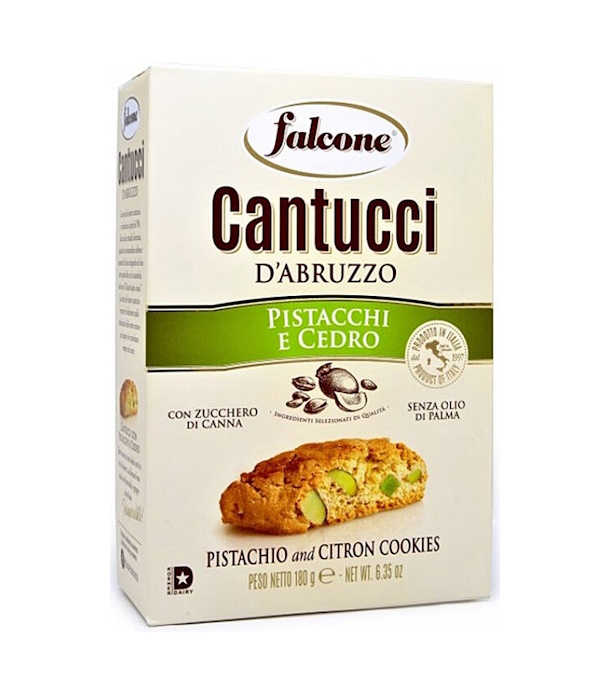 Печенье Falcone Cantucci Pistacci e Cedro 180 г