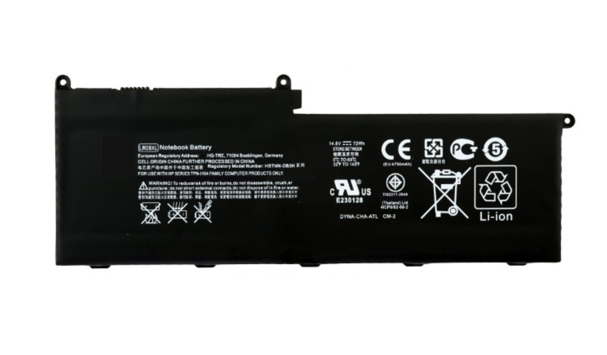 

Аккумулятор для ноутбука HP 15-3000 (14.8V 5400mAh) ORG HSTNN-UB3H LR08 LR08072XL