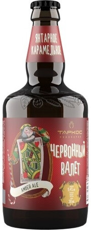 

Пиво красное Таркос Червонный Валет 5,4% 0,5 мл