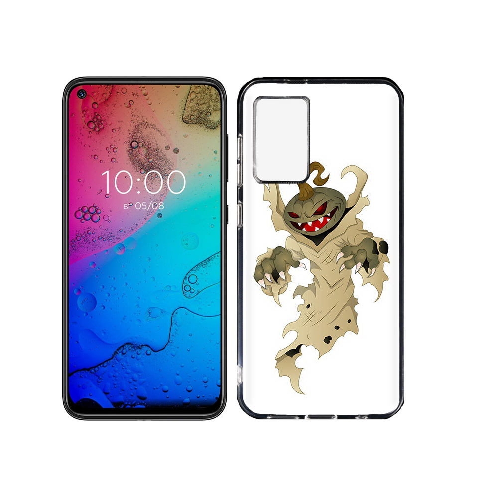 

Чехол MyPads Tocco для BQ Aurora призрак хэллоуина, Прозрачный, Tocco