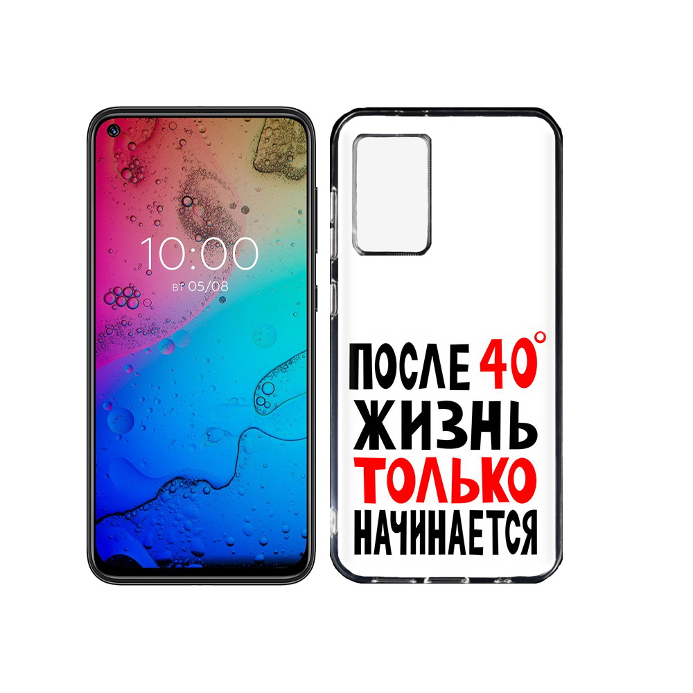 

Чехол MyPads Tocco для BQ Aurora после 40 жизнь начинается, Прозрачный, Tocco