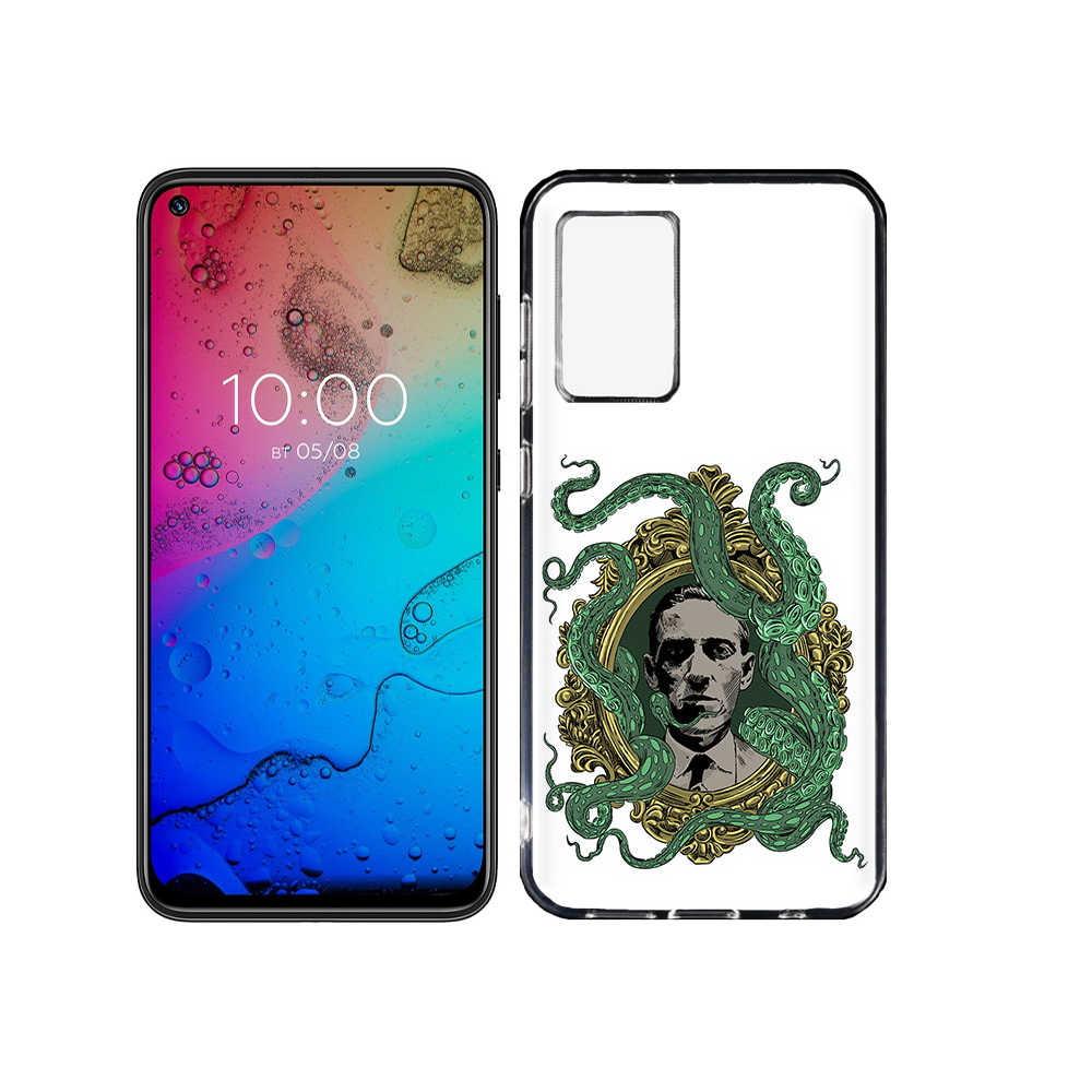 

Чехол MyPads Tocco для BQ Aurora портрет с кракеном, Прозрачный, Tocco
