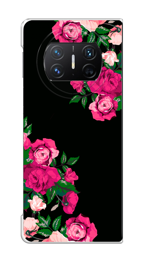 

Чехол на Huawei Mate X3 "Розы фуксия", 6122450-1