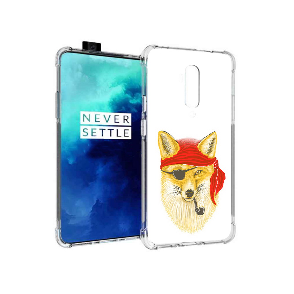 

Чехол MyPads Tocco для OnePlus 7T Pro лиса-пират (PT139735.142.440), Прозрачный, Tocco