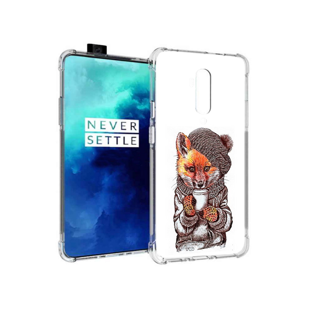 

Чехол MyPads Tocco для OnePlus 7T Pro лиса в шапке (PT139735.142.437), Tocco
