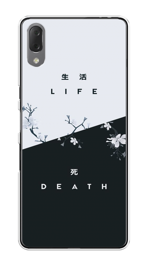 

Чехол Awog на Sony Xperia L3 "Life and death", Разноцветный, 54450-7