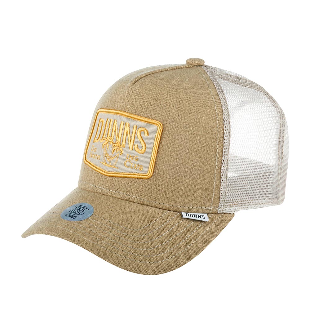 

Бейсболка унисекс DJINNS HFT HippyCanvas песочная, Бежевый, HFT HippyCanvas