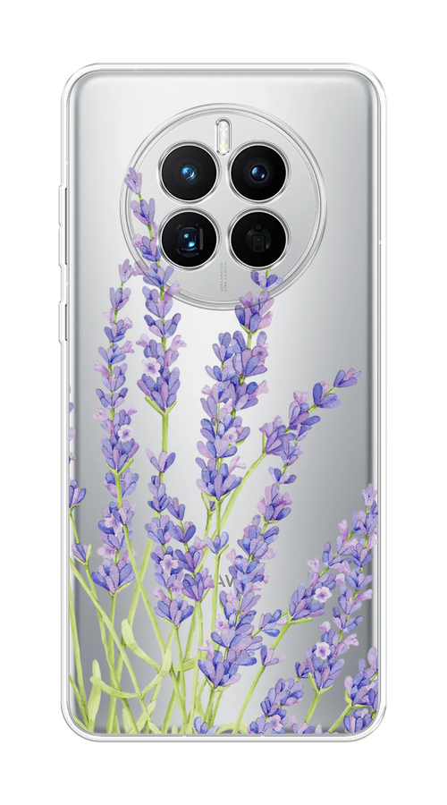

Чехол на Huawei Mate 50 "Лавандовые стебли", Фиолетовый;зеленый, 6109850-1