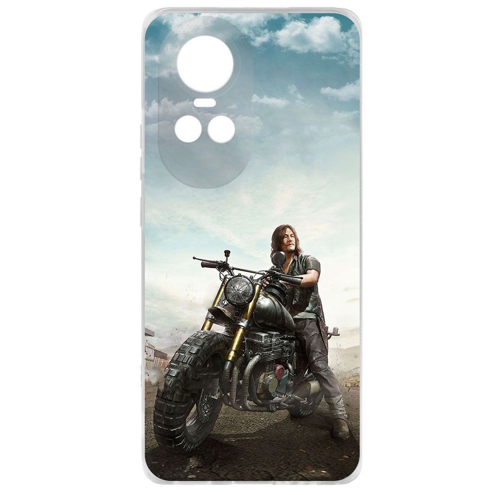 

Чехол-накладка Krutoff Clear Case Ходячие мертвецы. Дэрил для Oppo Reno10 5G, Прозрачный
