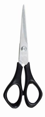 Ножницы для рукоделия Top Line, длина 14см, нержавеющая сталь/пластик, черный, Kleiber