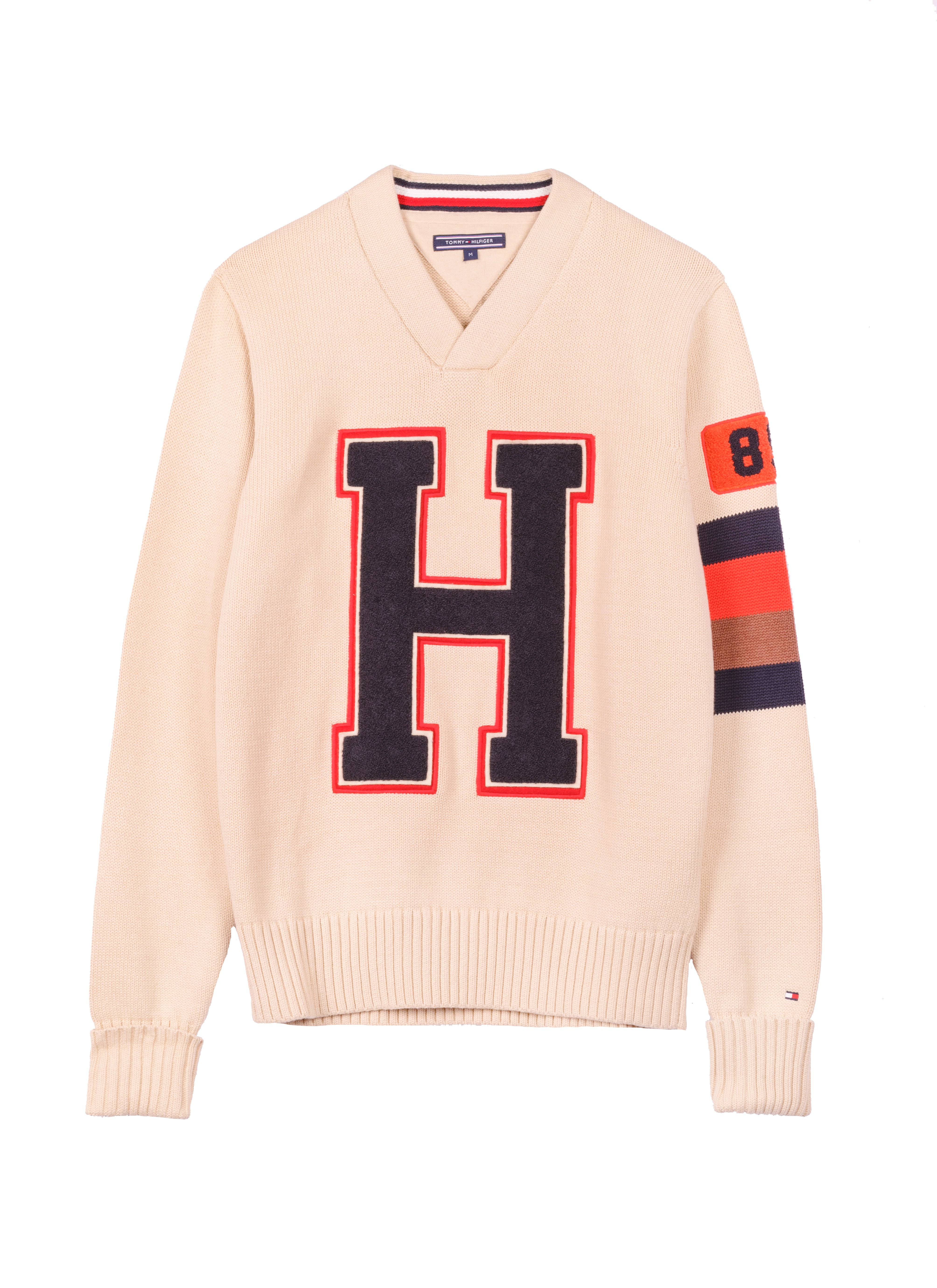 

Лонгслив Tommy Hilfiger MW0MW03178, бежевый, AVR1885