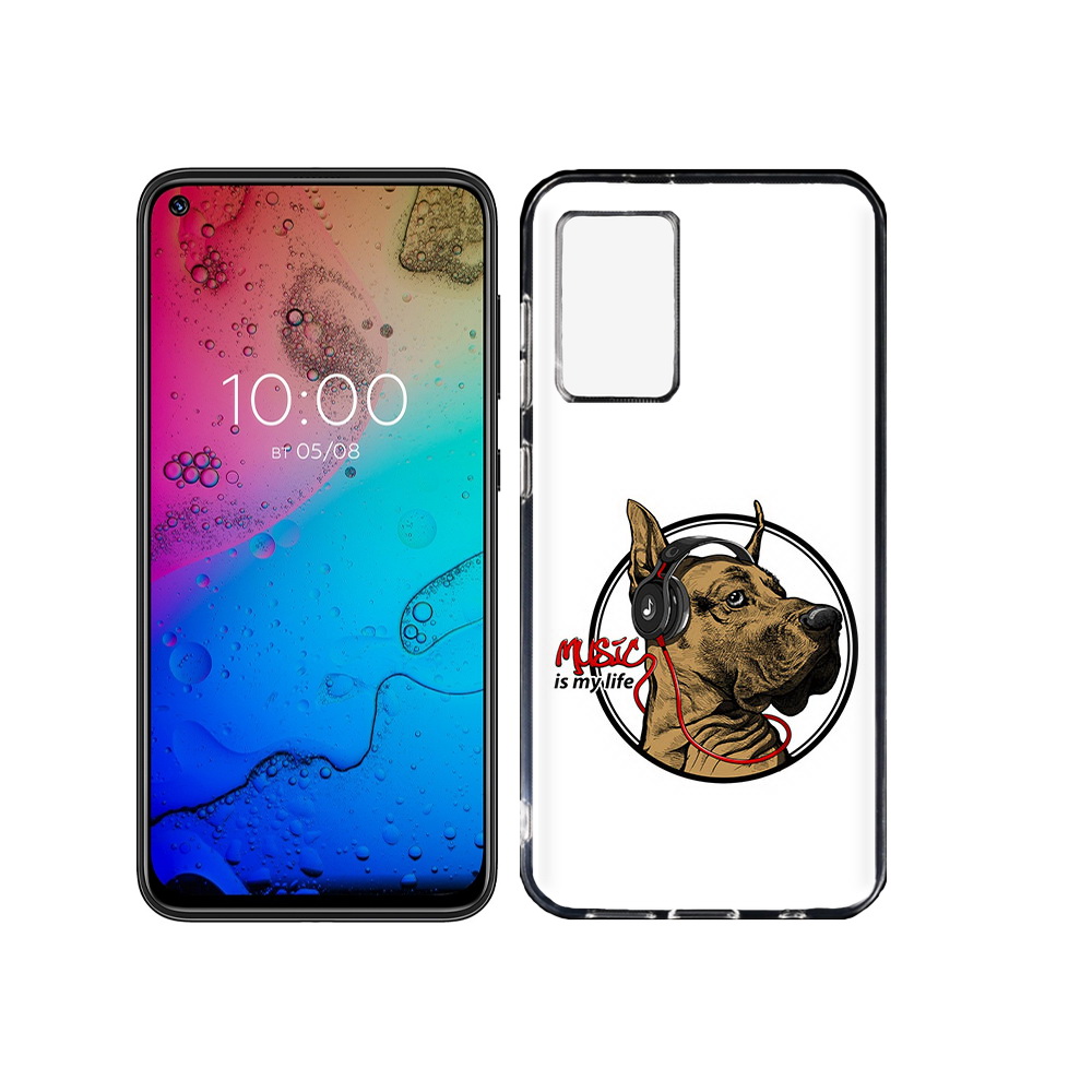 

Чехол MyPads Tocco для BQ Aurora музыкальная собака, Прозрачный, Tocco