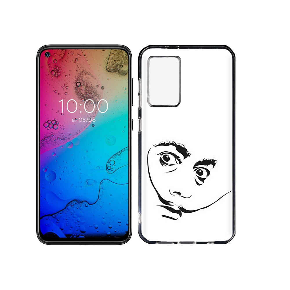 

Чехол MyPads Tocco для BQ Aurora мужчина с длинными усами, Прозрачный, Tocco