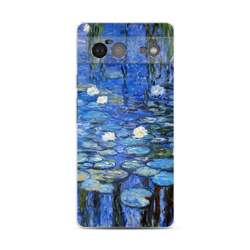 

Чехол для Google Pixel 6 "Нарисованный пруд", Синий;зеленый, 270850-4