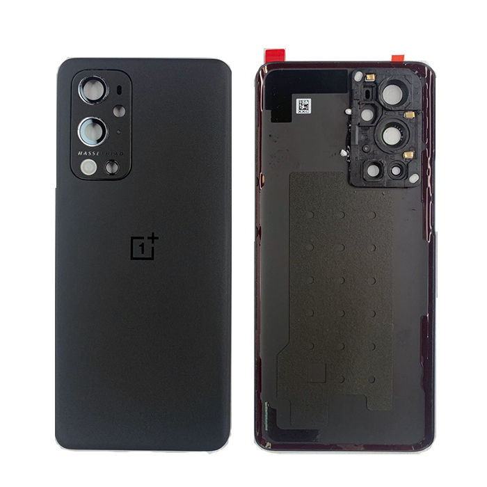 

Задняя крышка для OnePlus 9 Pro черная (Stellar black) со стеклом камеры