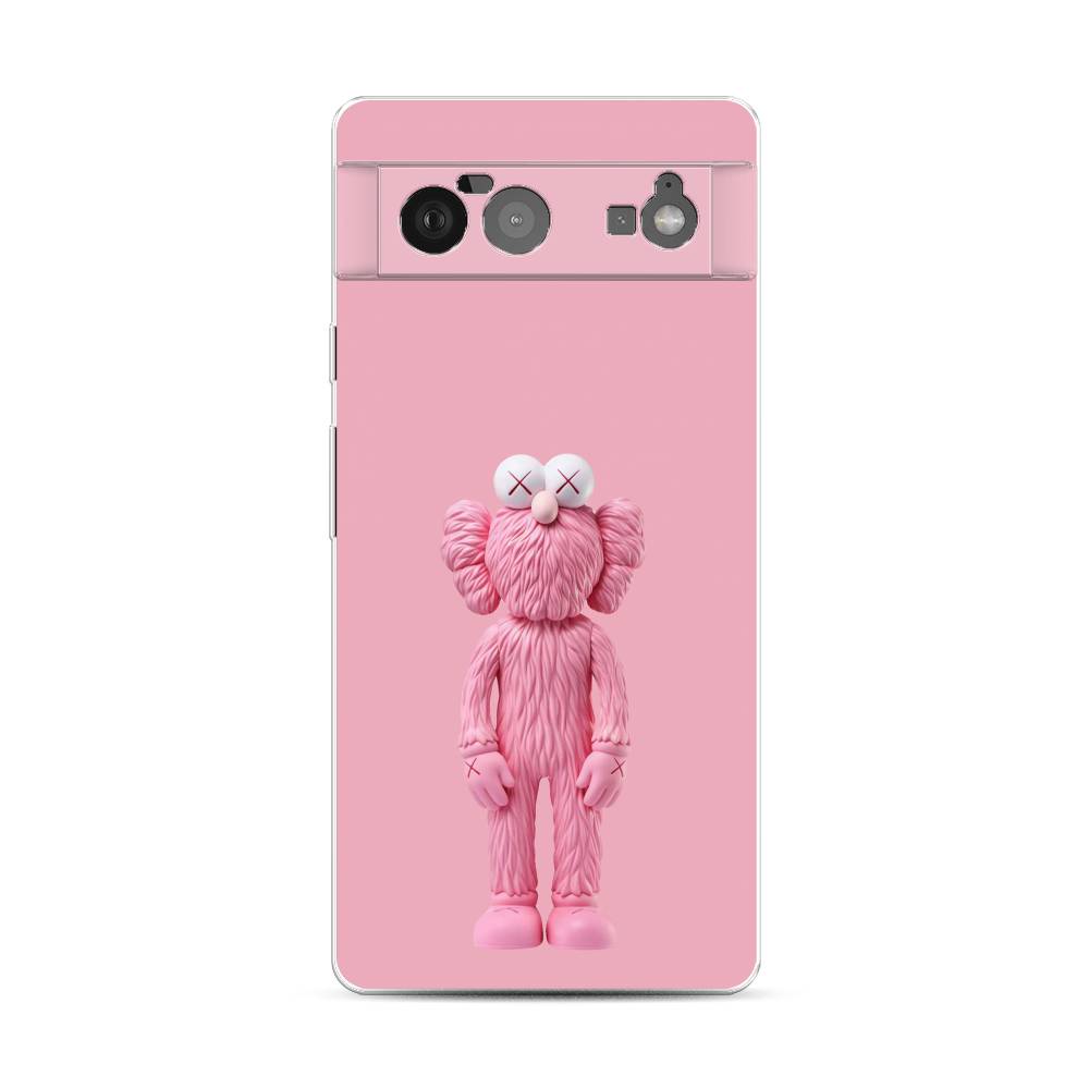 

Чехол для Google Pixel 6 "KAWS pink doll", 270850-4