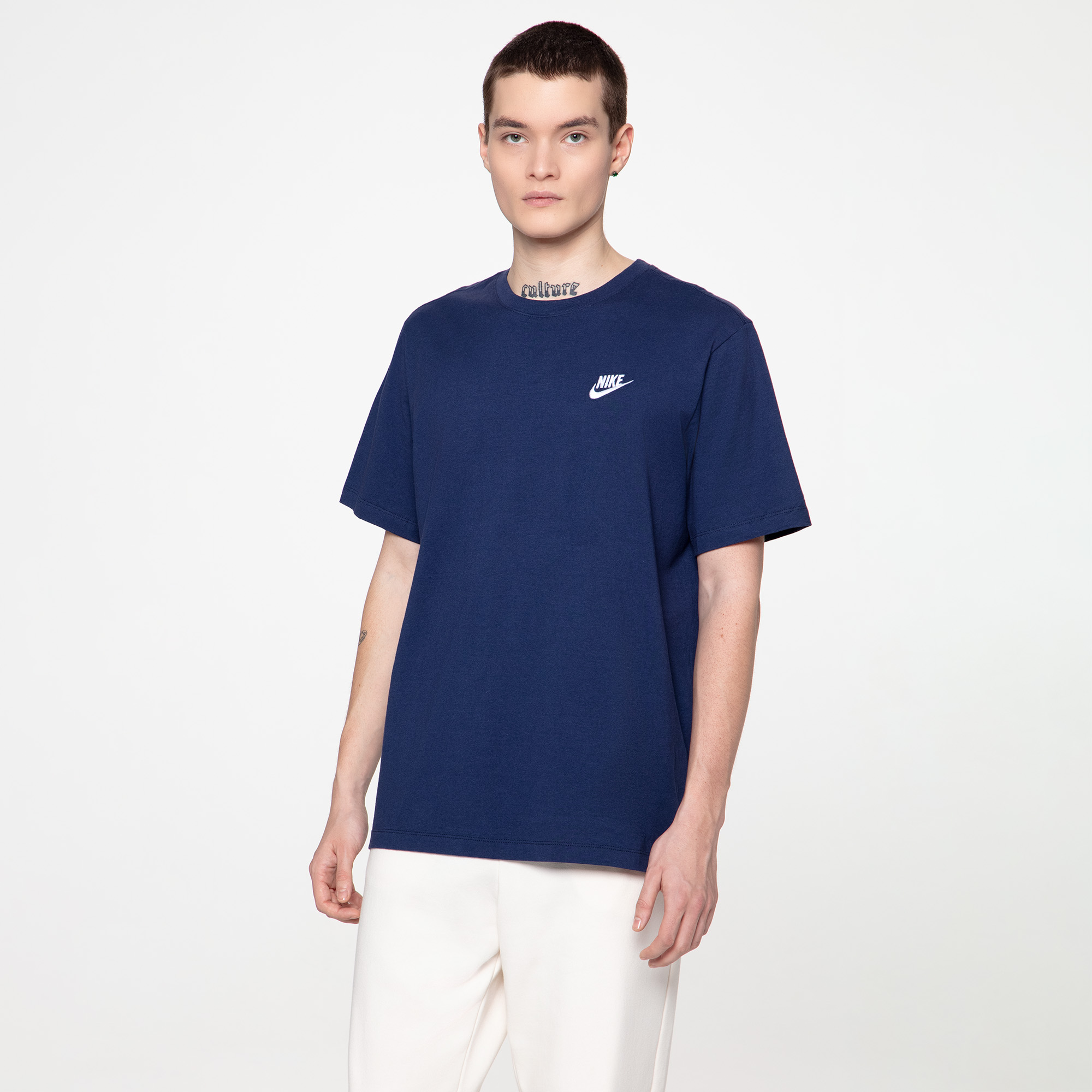 Футболка мужская Nike Sportswear Club Tee AR4997 синяя S