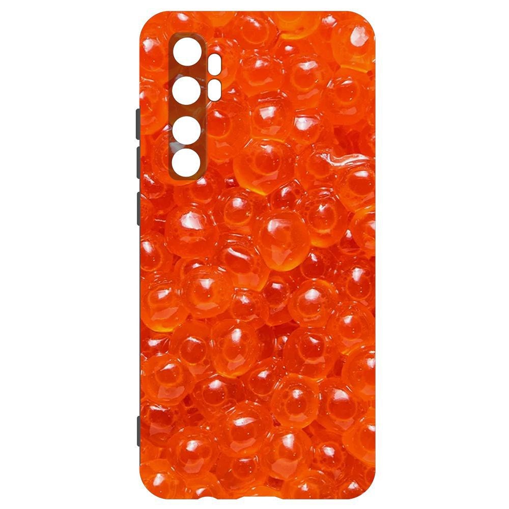 

Чехол-накладка Krutoff Софт Кейс Икра для Xiaomi Mi Note 10 Lite черный