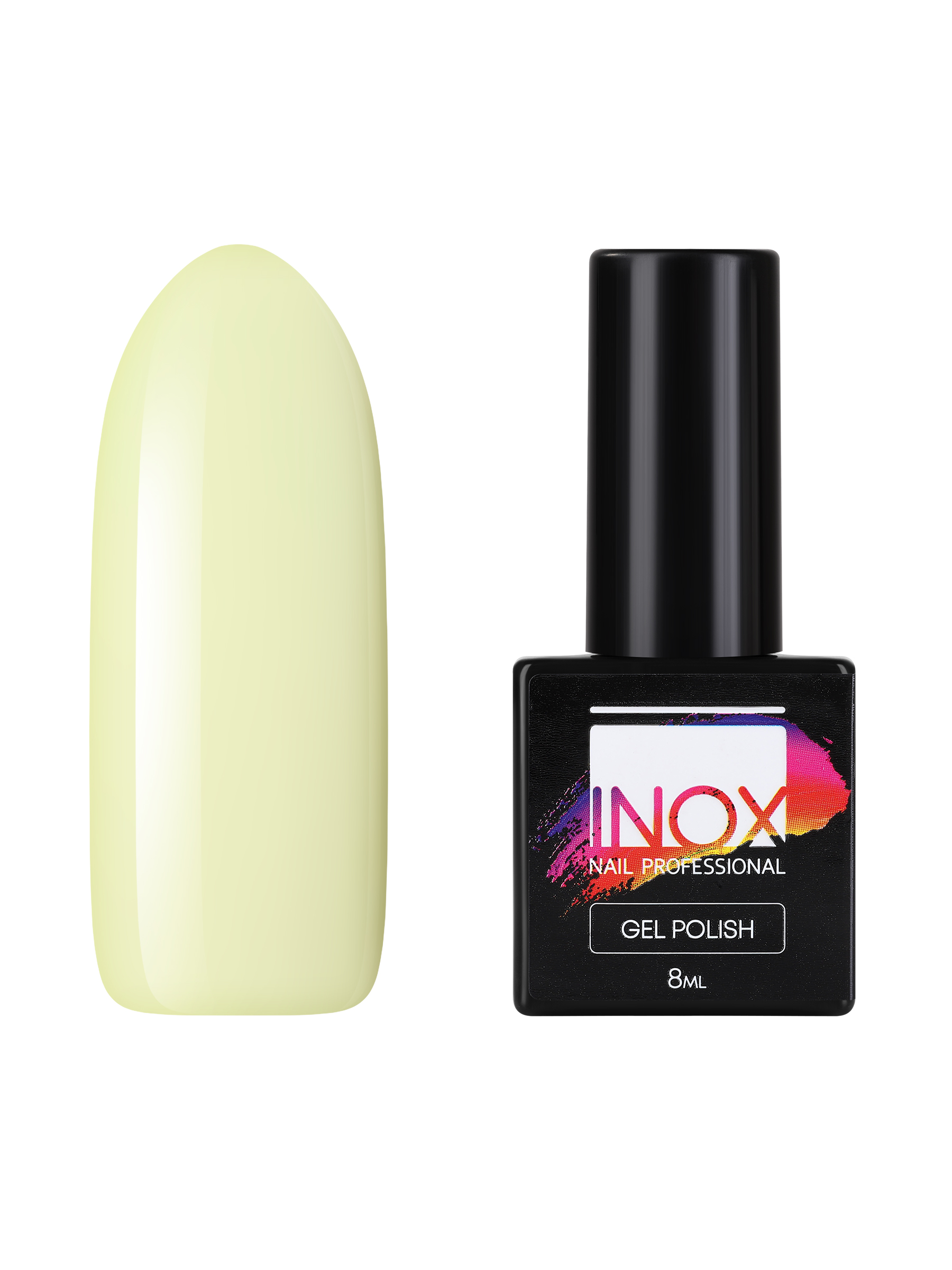 Гель-лак INOX nail professional №026 Лимонный тарт 8 мл сковорода regent inox bimbo vitro d 14х4 см